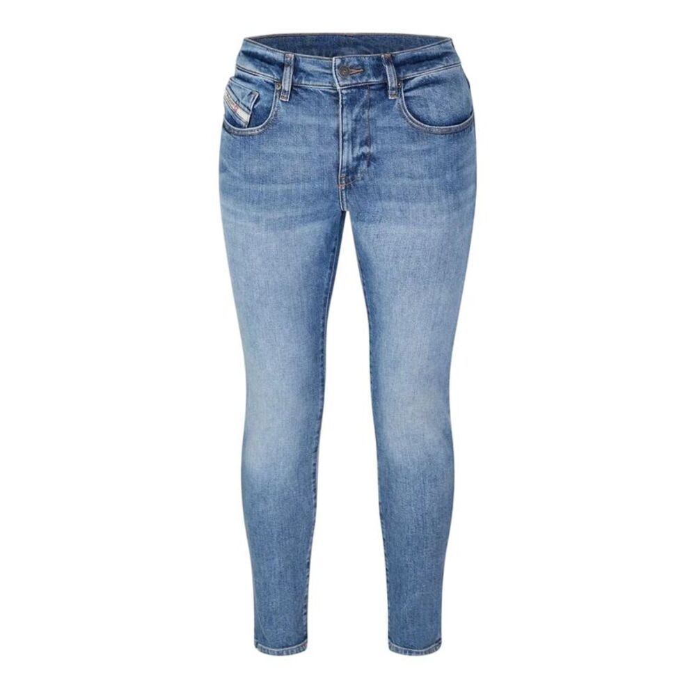 Diesel Mens 2019 D-Strukt Slim Jeans / Light Blue